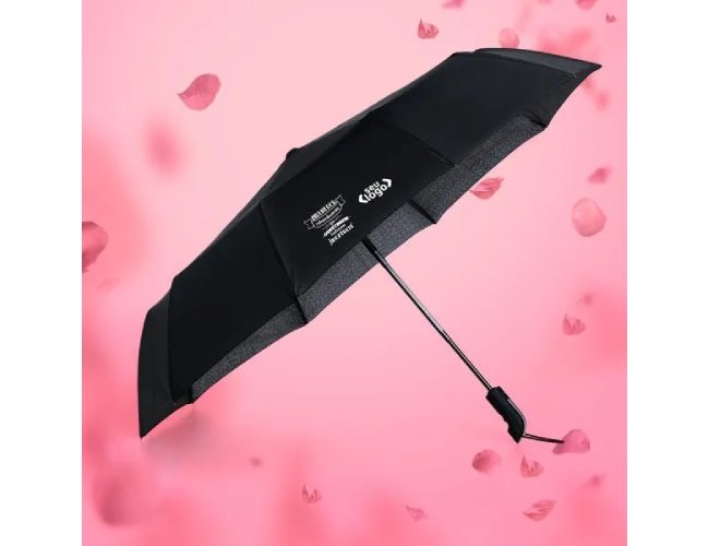 Guarda-Chuva Automático Nylon - Preto - 98Cm