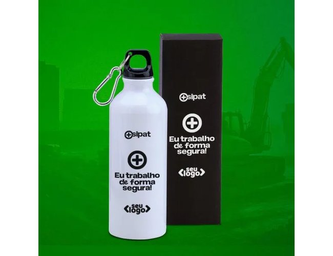 Squeeze Em Alum�nio Branco - 500Ml