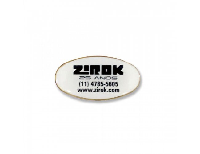 Pin Personalizado Resinado B22 Oval 38x22mm