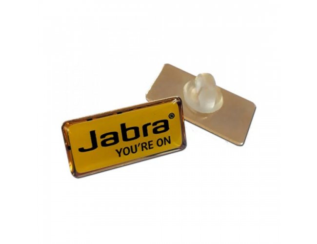 Pin Personalizado Resinado B53 Retangular 30x15mm