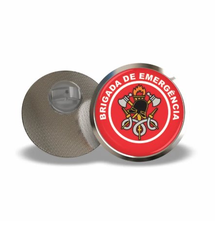 Pin Resinado Brigada de Emerg�ncia 25mm