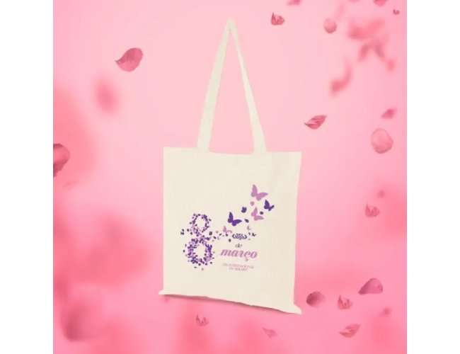 Sacola / Ecobag Em Algodão - 37,5X41,5Cm