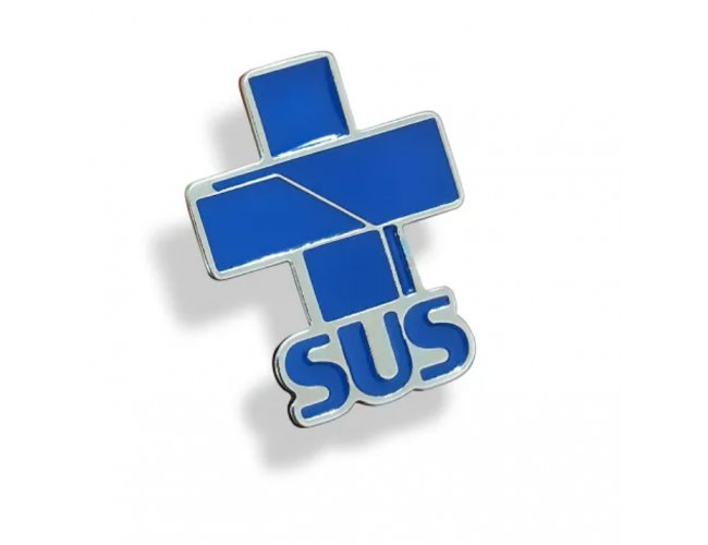 Pin Broche Sistema �nico de Sa�de - SUS