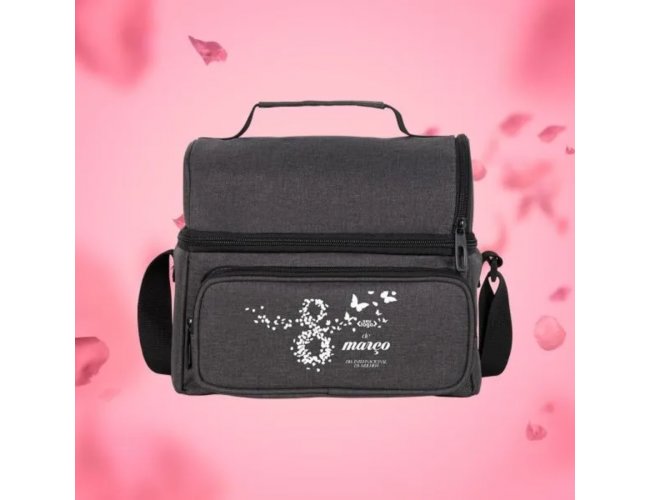 Bolsa Térmica Em Rpet - Cinza Escuro - 10L